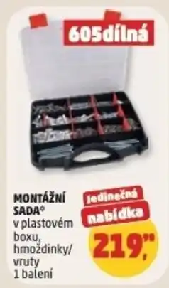 Penny Market Montážní sada nabídka