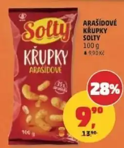 Penny Market Solly křupky arasídové nabídka