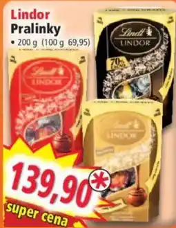 Norma Lindor Pralinky nabídka