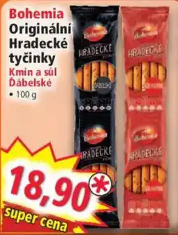 Norma Bohemia hradecké tyčinky kmín a sůl dabelské nabídka