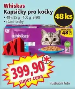 Norma Whiskas kapsičky pro kočky nabídka