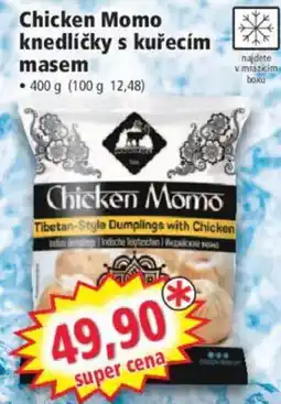 Norma Chicken Momo knedlíčky s kuřecím masem nabídka