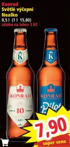 Norma Konrad světlé výčepní nealko nabídka