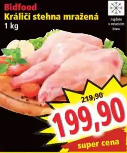 Norma Bidfood králičí stehna mražená nabídka