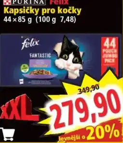Norma Felix kapsičky pro kočky nabídka
