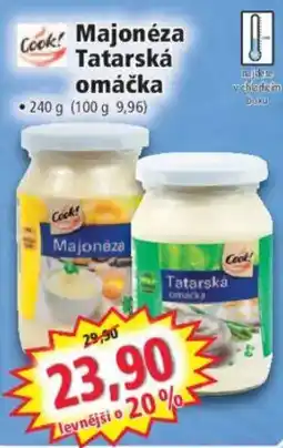 Norma Cook! Majonéza Tatarská omáčka nabídka
