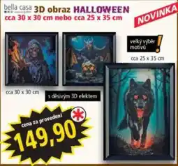 Norma bella casa 3D obraz halloween nabídka