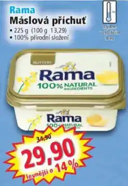 Norma Rama Máslová příchuť nabídka