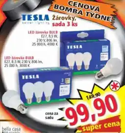 Norma Tesla žárovky nabídka