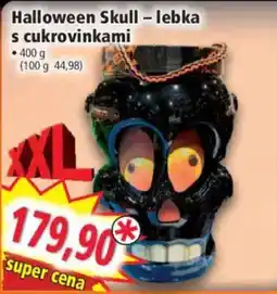 Norma Halloween Skull - lebka s cukrovinkami nabídka