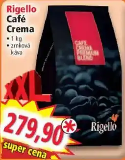 Norma Rigello Café Crema nabídka
