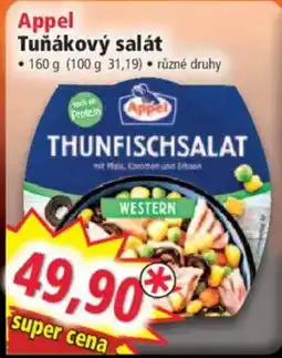 Norma Appel tuňákový salát nabídka
