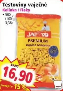 Norma Jatvo vaječné těstoviny nabídka