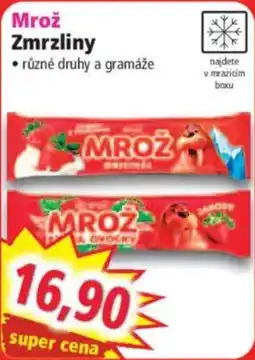 Norma Mrož zmrzliny nabídka