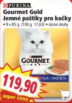 Norma Purina Gourmet Gold Jemné paštiky pro kočky nabídka
