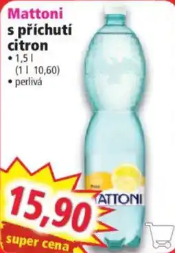 Norma Mattoni s příchutí citron nabídka