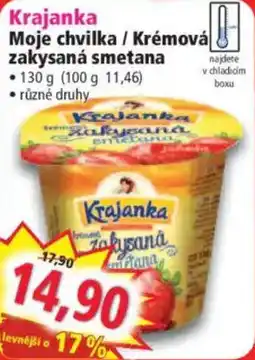Norma Krajanka moje chvílka krémová zakysaná smetana nabídka