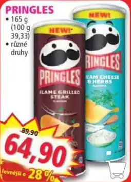 Norma Pringles flame grilled steak nabídka