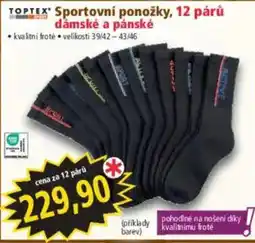Norma TopTex sportovní ponožky nabídka