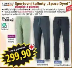 Norma Topex sportovní kalhoty space dyed nabídka