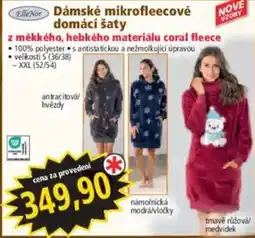 Norma ElleNor dámské mikrofleecové domácí šaty nabídka