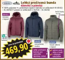 Norma Ronley lehká prošivaná bunda dámská a pánská nabídka