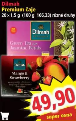 Norma Dilmah premium čaje nabídka