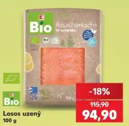 Kaufland K Bio Losos uzený nabídka