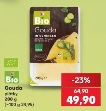 K Bio Gouda plátky