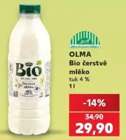 Kaufland Olma bio čerstvé mléko nabídka