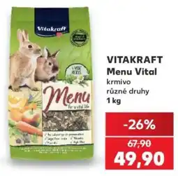 Kaufland Vitakraft Menu Vital nabídka