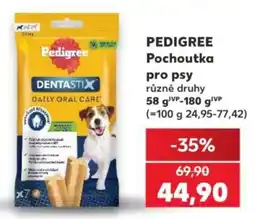 Kaufland Pedigree pochoutka nabídka