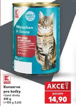 Kaufland K-Classic Häppchen in Sauce nabídka