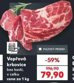 Kaufland Mistrí vepřová krkovice nabídka