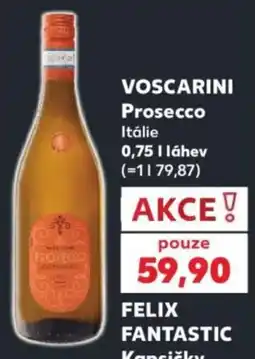 Kaufland Voscarini Prosecco nabídka