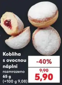 Kaufland Kobliha s ovocnou náplní nabídka
