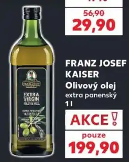 Kaufland Franz Josef Kaiser olivový olej extra panenský nabídka