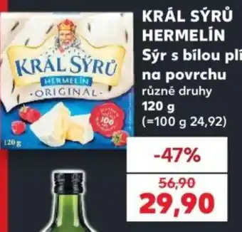 Král sýrů hermelín