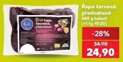 Kaufland G's Bio řepa červená předvařená nabídka