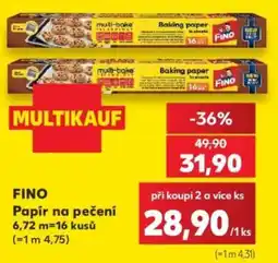 Kaufland Fino papír na pečení nabídka
