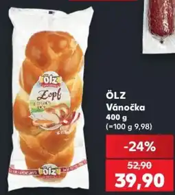 Kaufland Ölz Vánočka nabídka