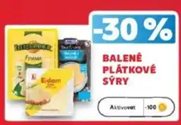 Kaufland Balené plátkové sýry nabídka