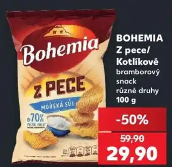 Bohemia z pece kotlíkové bramborový snack