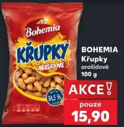 Kaufland Bohemia křupky arašídové nabídka