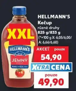 Kaufland Hellmann's kečup nabídka