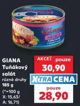 Kaufland Giana tuňákův salát nabídka