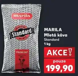 Kaufland Marila mletá káva standard nabídka