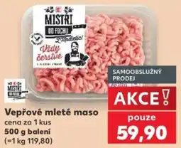 Kaufland Mistrí vepřové mleté maso nabídka