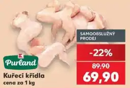 Kaufland Purland kuřecí křídla nabídka