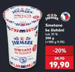 Kaufland Jarmark smetana ke šlehání nabídka